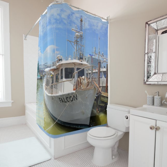 Cortina Para Box Barco de Camarão (In Situ)