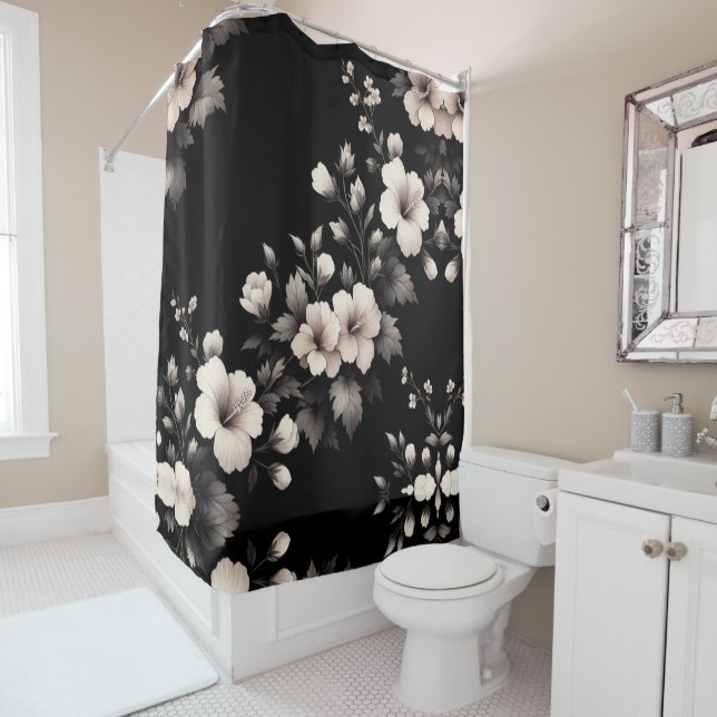 Cortina Para Box Bashful Hibiscus (In Situ)