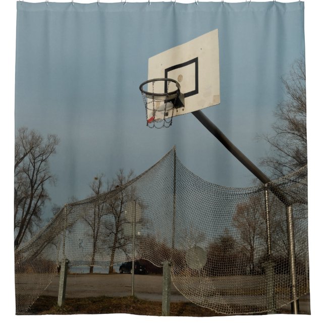Cortina Para Box Basquete bonito (Frente)