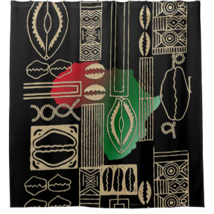 Cortina Para Box Batik Miçanga Motif