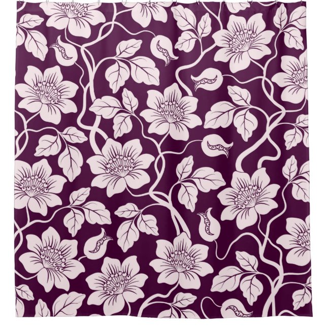 Cortina Para Box Beautiful Floral Background (Frente)