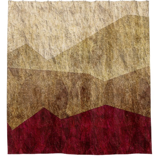 Cortina Para Box Bege, Tan, Brown, gráfico marrom (Frente)