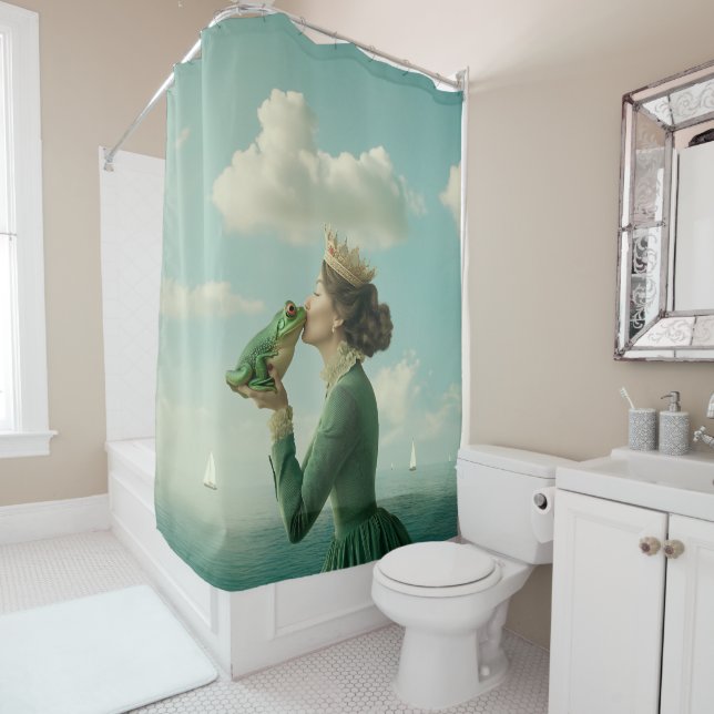 Cortina Para Box Beijo do Príncipe Sapo (In Situ)