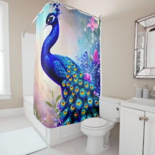 Cortina Para Box Bela Fantasy Peacock