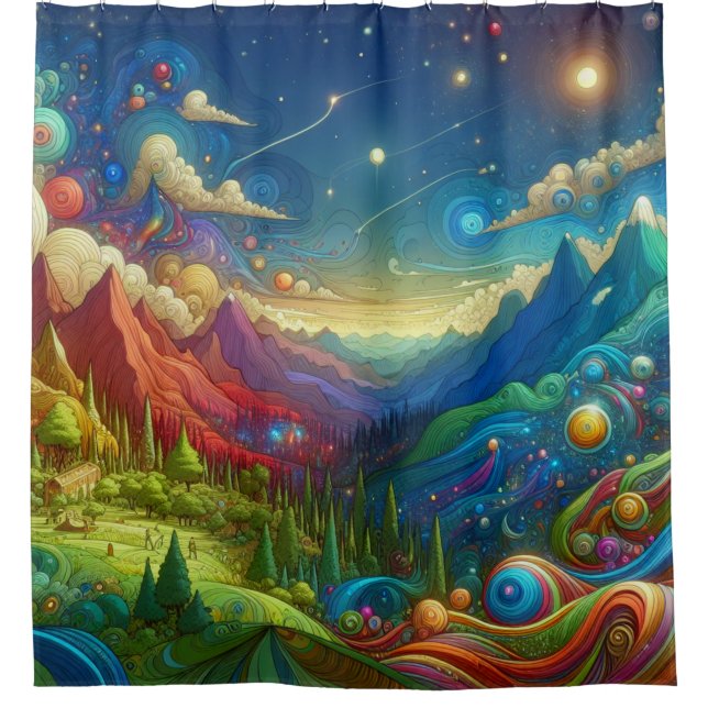 Cortina Para Box Bela Terra (Frente)