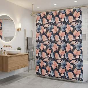 Cortina Para Box Beleza Botânica Floral
