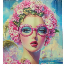 Cortina Para Box Beleza Tropical Retroativa