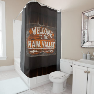 Cortina Para Box Bem-vindo à Saudação do Vale do Napa
