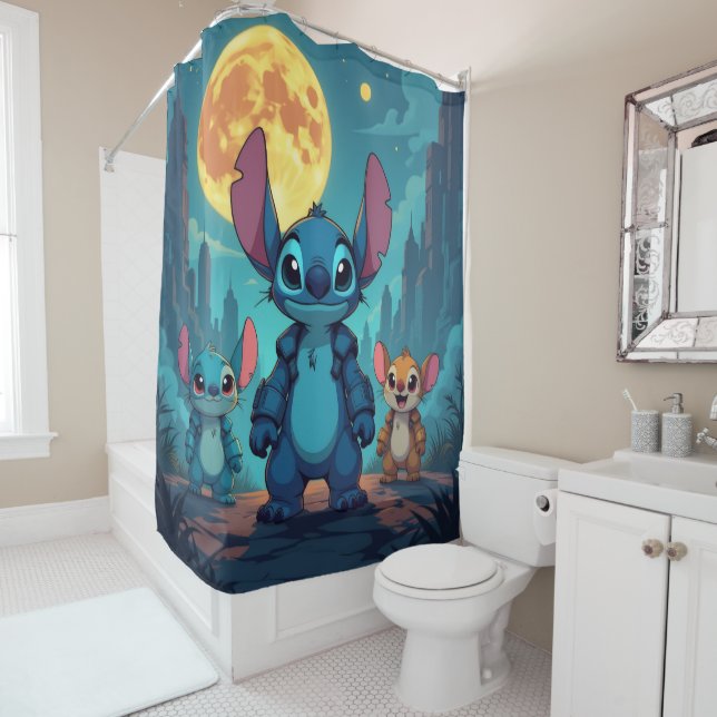 Cortina Para Box Beste Freunde fürs Leben – Lilo & Stitch   (In Situ)