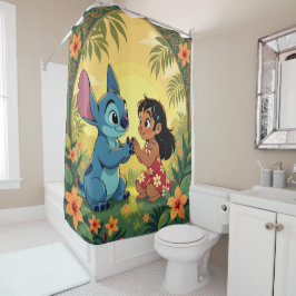 Cortina Para Box Beste Freunde fürs Leben – Lilo & Stitch