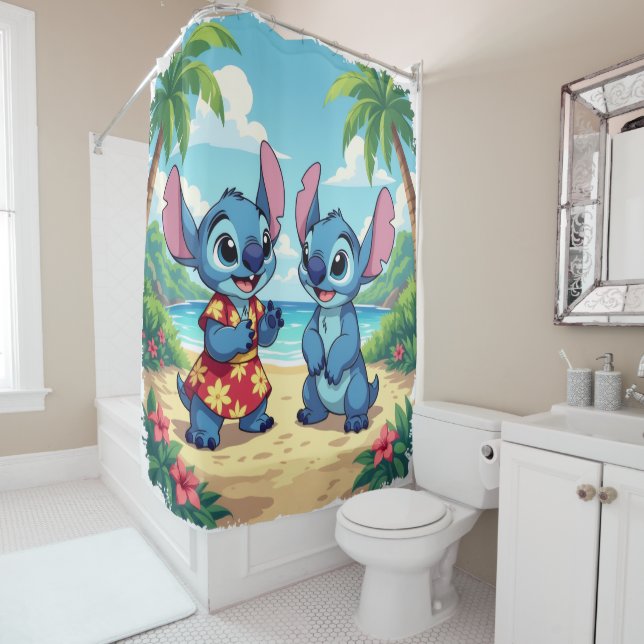 Cortina Para Box Beste Freunde fürs Leben – Lilo & Stitch   (In Situ)