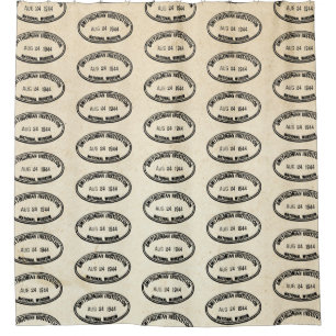 Cortina Para Box Biblioteca Stamp Smithsonian Institution 1944
