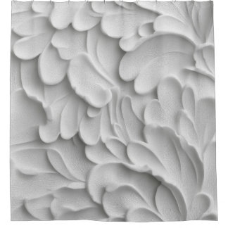 Cortina Para Box Black & Ivory Textured Shower Curtain 