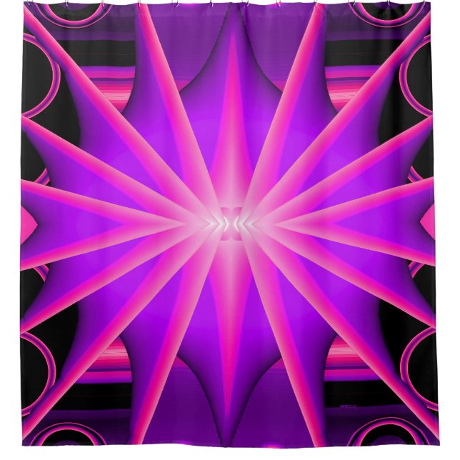 Cortina Para Box Black Light Divertido... (Frente)