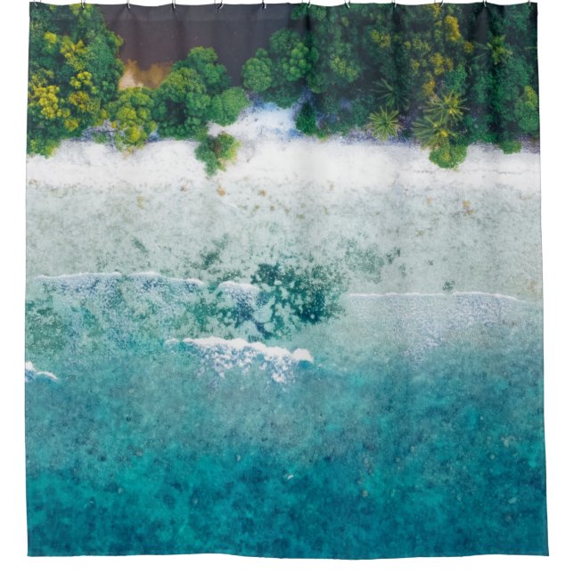 Cortina Para Box Blindos animais do mar (Frente)