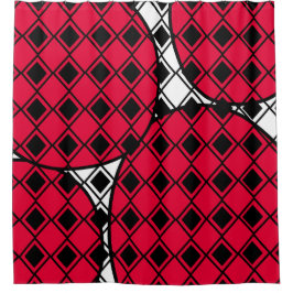 Cortina Para Box Blob Harlequin rosa