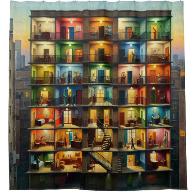 Cortina Para Box Bloco (Frente)