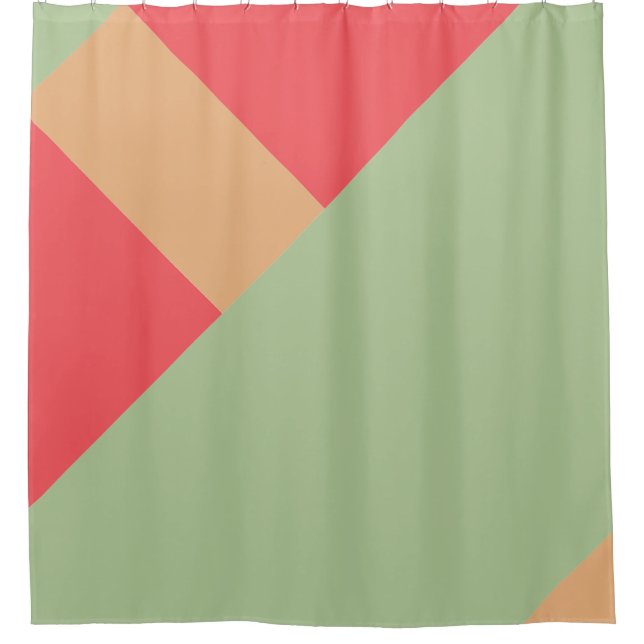 Cortina Para Box Bloco de Cor Moderno 1 (Frente)