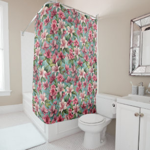 Cortina Para Box Blooming Azaleas Patterno
