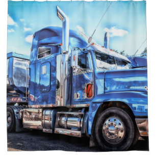 Cortina Para Box Blue Dump Truck