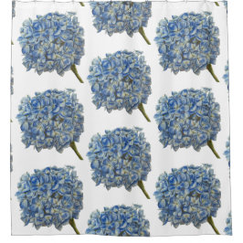 Cortina Para Box Blue Hydrangea