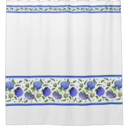 Cortina Para Box Blue Hydrangeas