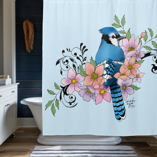 Cortina Para Box Blue Jay