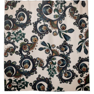 Cortina Para Box Bohemian Boho MOD Hippy Chic Standard Show