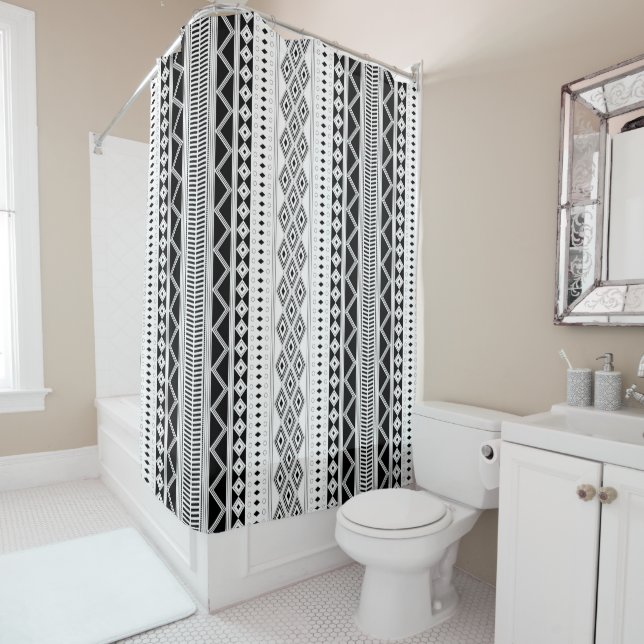 Cortina Para Box Bohemian Ornament (In Situ)