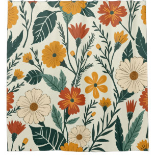 Cortina Para Box Boho Blooming