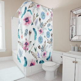 Cortina Para Box Boho Chic Floral Menina Boho