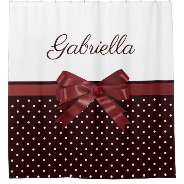 Cortina Para Box BOLINHAS e ARCO (Frente)