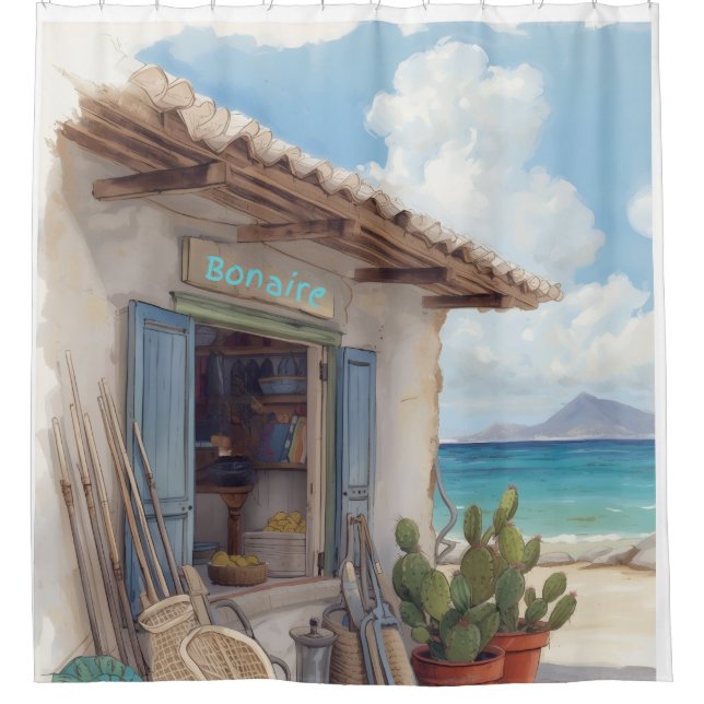 Cortina Para Box Bonaire fish shack (Frente)