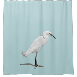 Cortina Para Box Bonita Snowy Egret