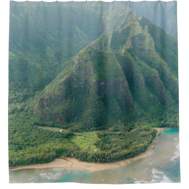 Cortina Para Box Bonito paisagem (Frente)