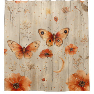 Cortina Para Box Borboleta Selvagem Vintage (3)