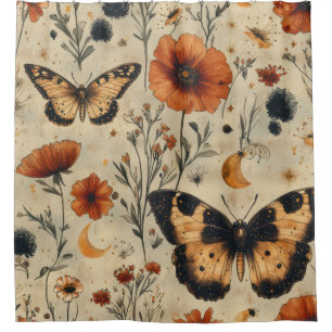 Cortina Para Box Borboleta Silvestre Vintage (7)
