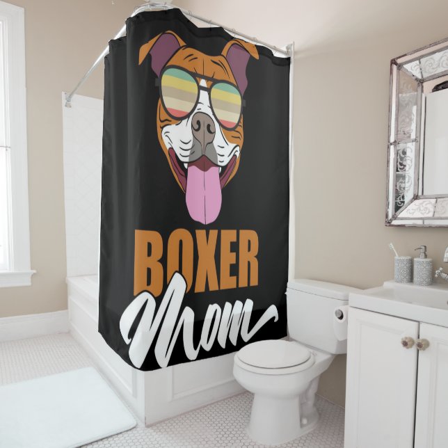 Cortina Para Box Boxer Mãe | Personalizado Para A Minha Mãe (In Situ)
