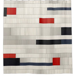 Cortina Para Box Brick Vermelho