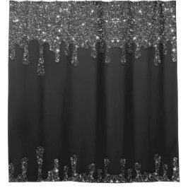 Cortina Para Box Brilho Preto