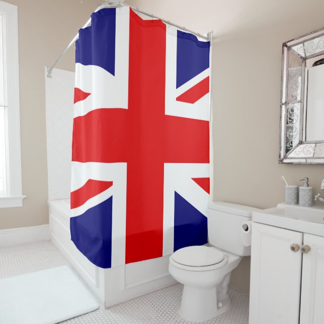 Cortina Para Box British Flag Reino Unido England (In Situ)