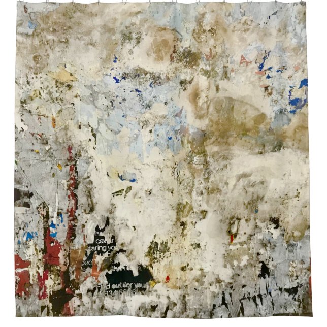 Cortina Para Box Brown and red wallpaper (Frente)