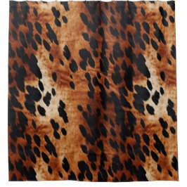 Cortina Para Box Brown Cowhide