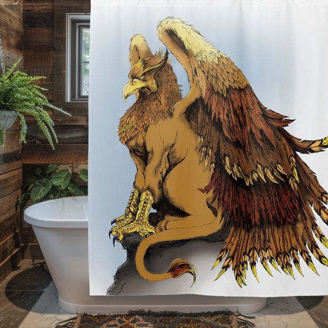 Cortina Para Box Brown Griffin Fantasy (Criador carregado)