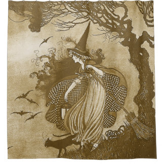 Cortina Para Box Bruxa Retro