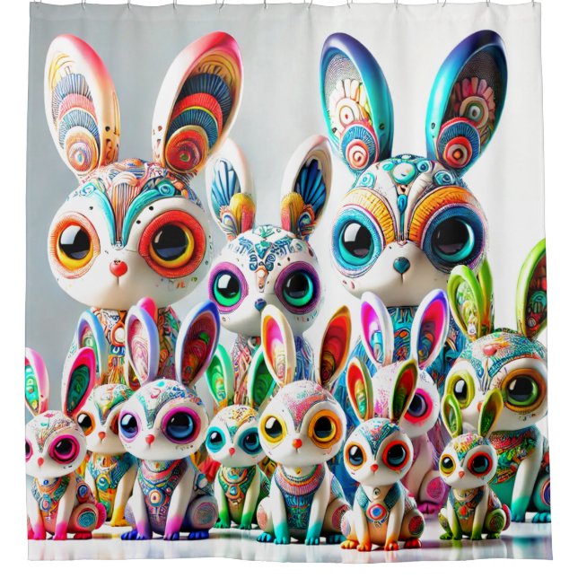 Cortina Para Box Bunny Art (Frente)