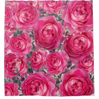 Cortina Para Box Buquê elegante de Rosas