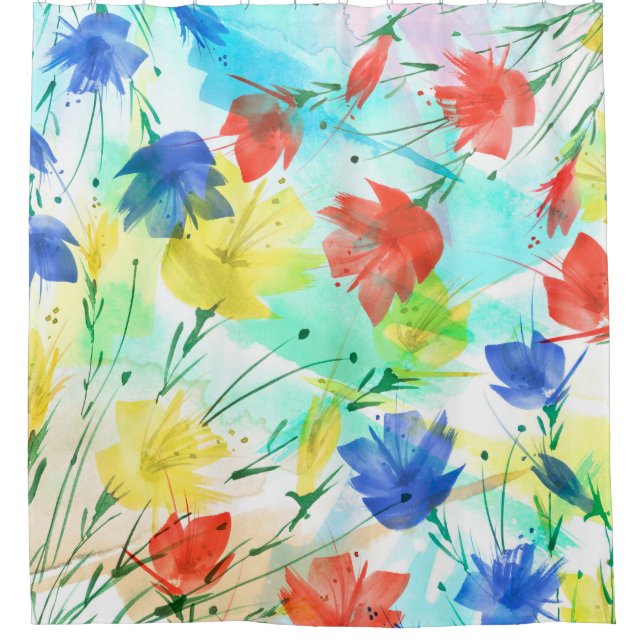 Cortina Para Box Buquê Orquídeo de Peony Peony (Frente)