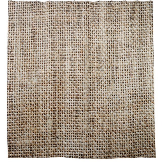 Cortina Para Box Burlap Hessian Background Texture (Frente)