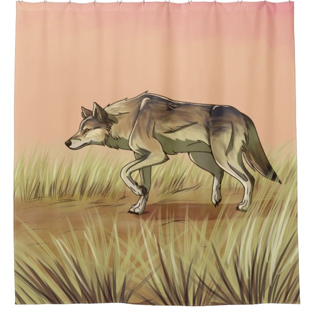 Cortina Para Box Caça ao amanhecer (Frente)